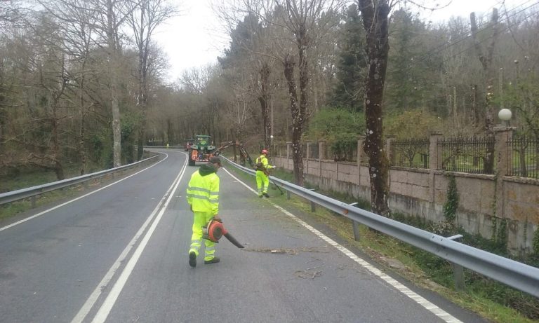La Xunta arranca esta semana los nuevos trabajos de roza de limpieza de márgenes de carreteras autonómicas