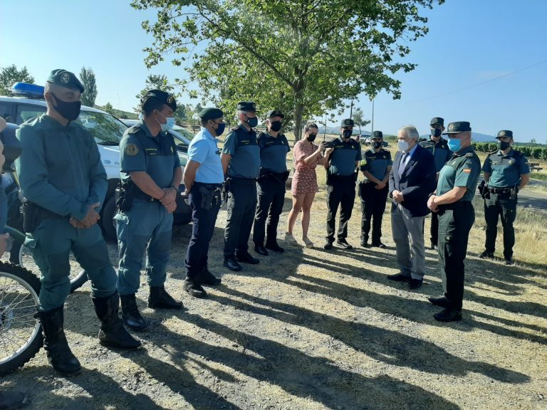 La Guardia Civil se refuerza en verano en Ourense con 8 agentes de caballería, 6 de Seprona y 4 de investigación