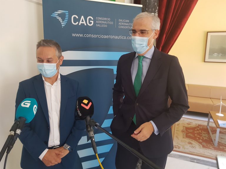 Xunta y Consorcio Aeronáutico Gallego colaborarán para captar inversiones y completar las cadenas de valor del sector
