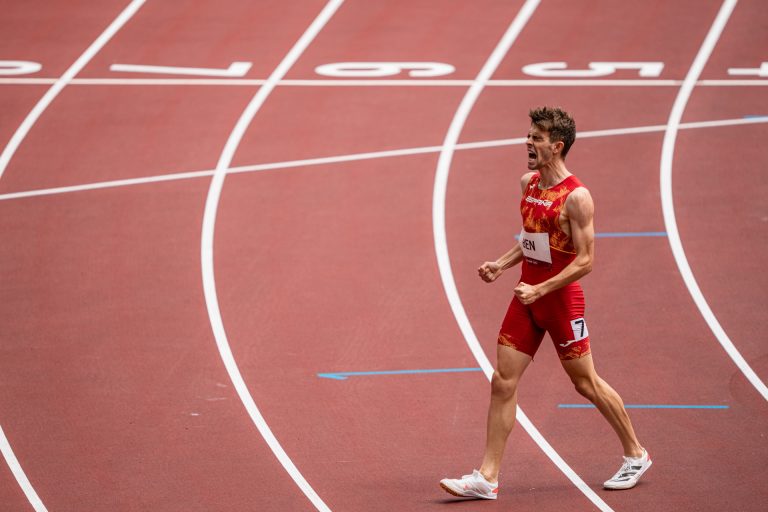Adrián Ben firma un sensacional quinto puesto en la final de los 800 metros en los Juegos de Tokio