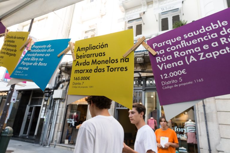 El Ayuntamiento de A Coruña recupera los presupuestos participativos para el ejercicio de 2022
