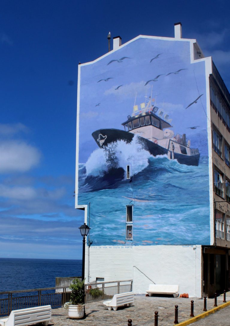 El BNG de Malpica califica la polémica surgida entorno al mural de Castelao de «acto de censura artística»