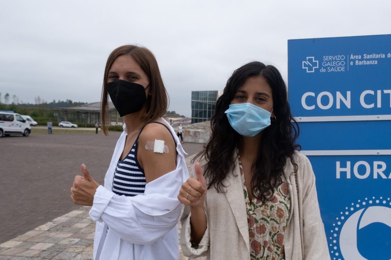 Más del 75% de los gallegos a vacunar están ya inmunizados contra la covid-19