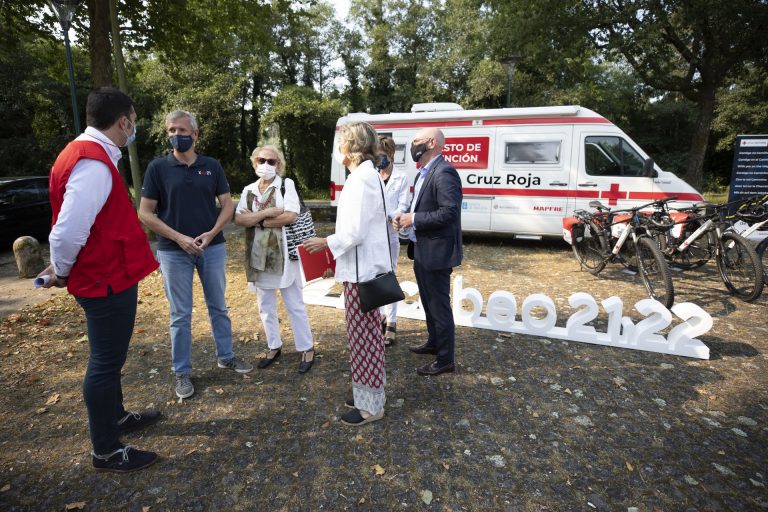Cruz Roja habilita un dispositivo especial de atención a peregrinos