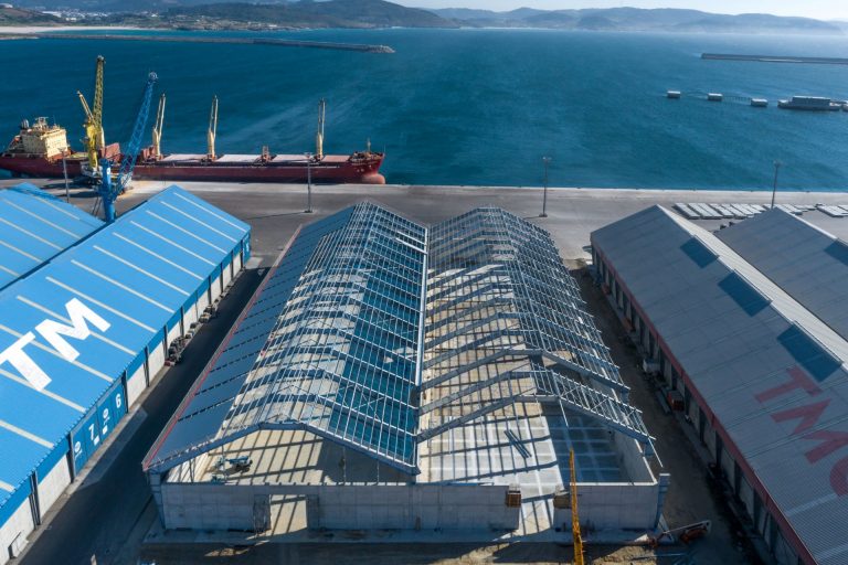 El tráfico de mercancías en el puerto de A Coruña creció más de un 41% en agosto