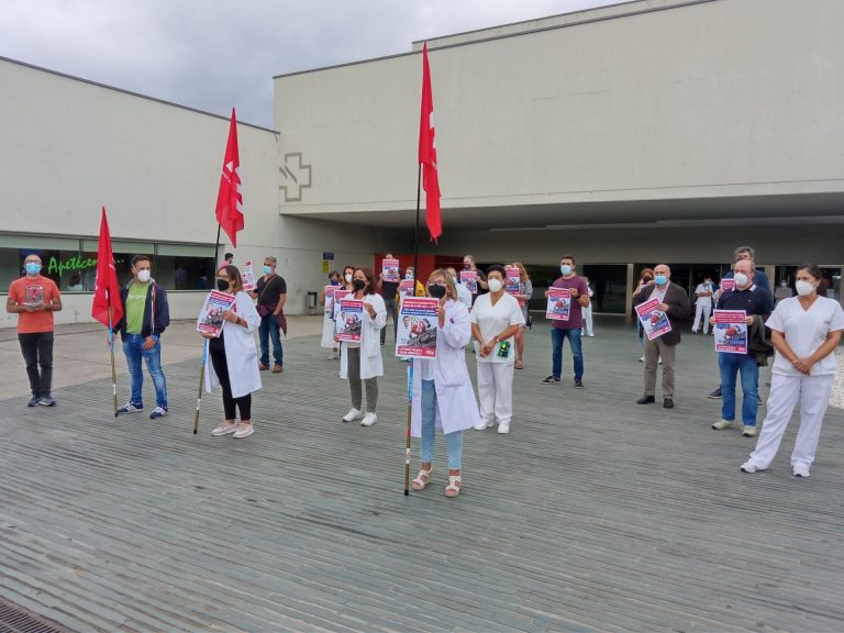 Personal del Sergas se concentra en todas las áreas sanitarias para reclamar la devolución de «sueldos robados»