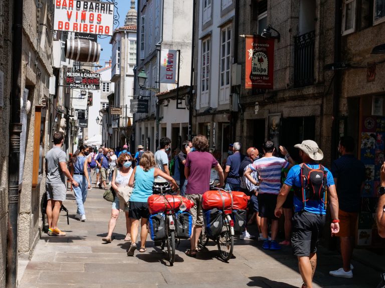 Galicia, séptimo destino turístico del país en el segundo trimestre, con 1,7 millones de viajeros
