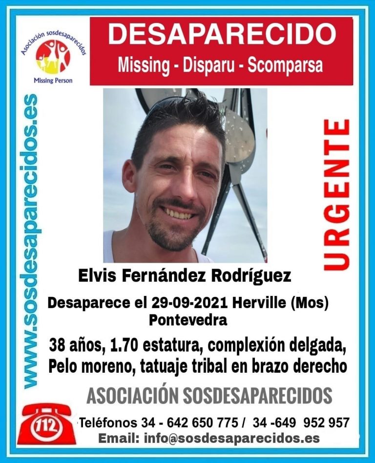 Buscan a un hombre de 38 años desaparecido en Mos desde el miércoles