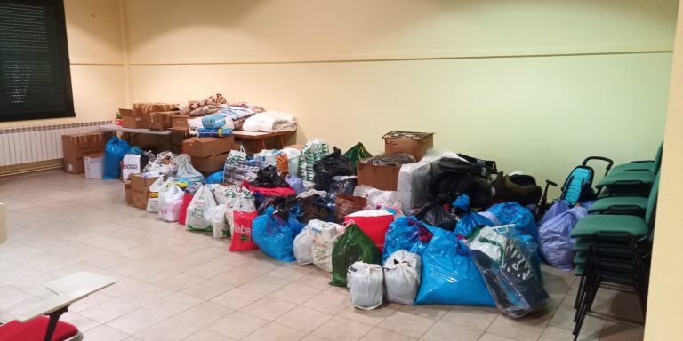 Culleredo reúne 1,5 toneladas de material en su recogida solidaria para afectados por el volcán de La Palma