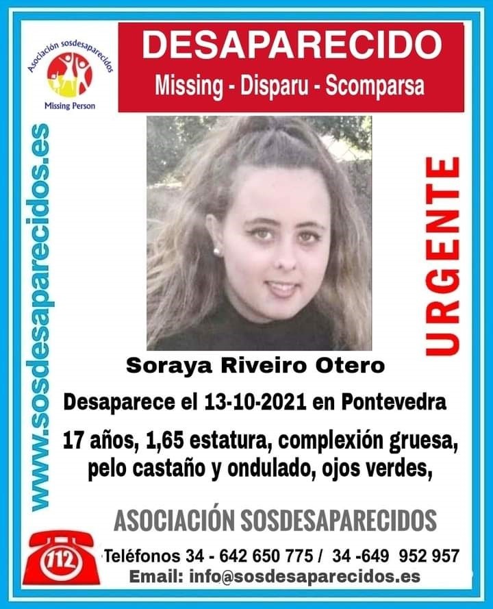 Localizan a la joven de 17 años desaparecida este miércoles en Pontevedra