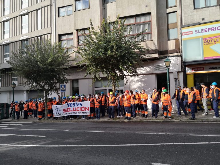 El PP respalda a BNG y PSdeG en apoyo a los trabajadores de Vestas pero tumba pedir un plan de reindustrialización