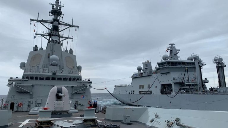 Atraca en Ferrol la fragata ‘Almirante Juan de Borbón’ tras un despliegue con otros buques de la OTAN