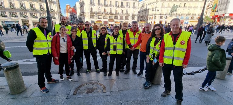 Diputados provinciales del PSdeG de Ourense llegan a Madrid para pedir «un reparto justo» de los fondos de la Diputación