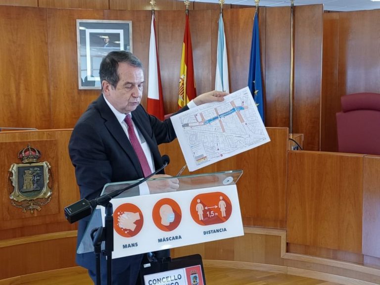 El Ayuntamiento de Vigo limitará a 3.500 personas el aforo de la ‘zona cero’ del alumbrado en el acto de encendido