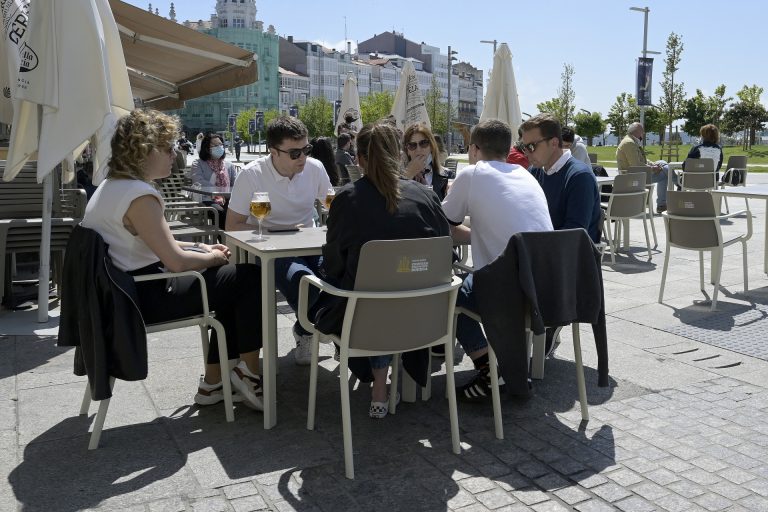 Grupos de máximo ocho personas en restaurantes, bares y ocio nocturno desde el sábado en Galicia