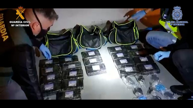 La operación antidroga con 11 detenidos en Galicia se saldó con 28 kilos de cocaína y 6,5 kilos de hachís intervenidos