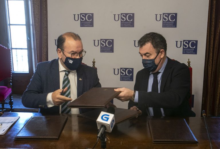 Educación y USC suscriben dos convenios sobre acciones de I+D+i, digitalización y eficiencia energética por 7,2 millones
