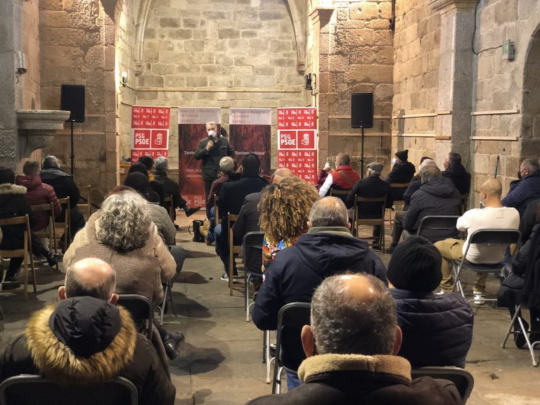 Regidores ourensanos arropan este fin de semana a Alfredo García, que defiende «cambio y unidad» en el PSdeG de Ourense