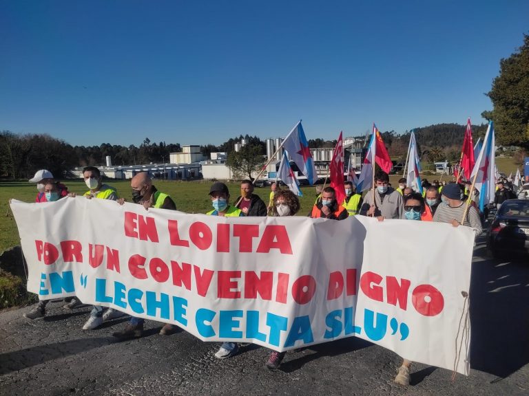 La dirección de Leche Celta pide la mediación del Consello Galego de Relacións Laborais ante la huelga en Pontedeume