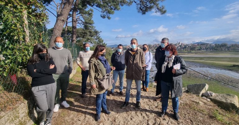 El BNG presentará iniciativas en la Eurocámara y en el Parlamento gallego para la regeneración de la Foz del Miñor