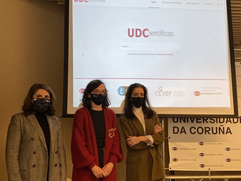 La UDC y el Ayuntamiento de A Coruña lanzan un directorio de mujeres científicas para resaltar su talento en los medios