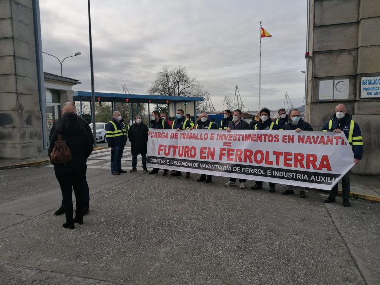 El comité de empresa de Navantia Ferrol asegura que el astillero «se queda obsoleto» respecto a la competencia