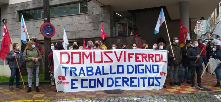 El comité de DomusVi Ferrol lleva al juzgado a la dirección por la «imposición» de un calendario laboral