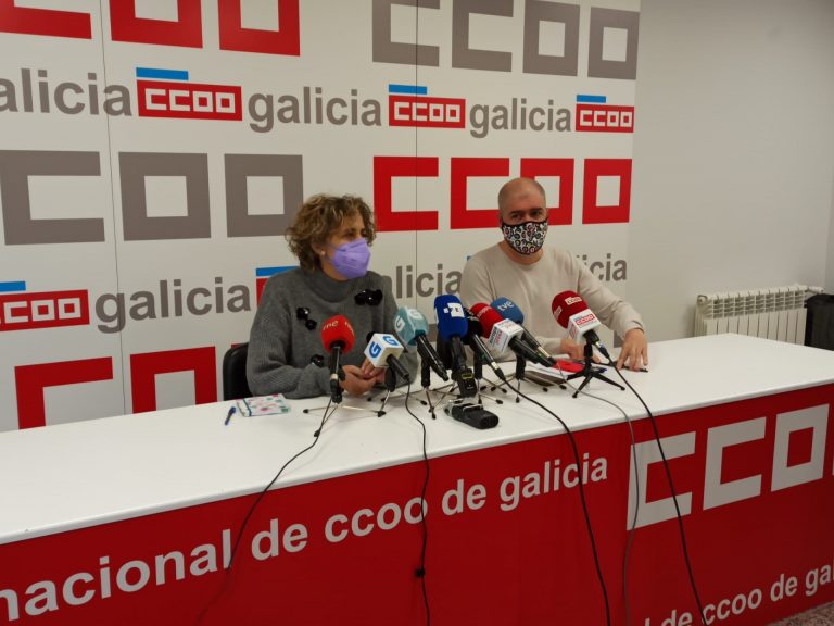 UGT y CC.OO. destacan que se alcanza una contratación indefinida «récord» en Galicia debido a la reforma laboral