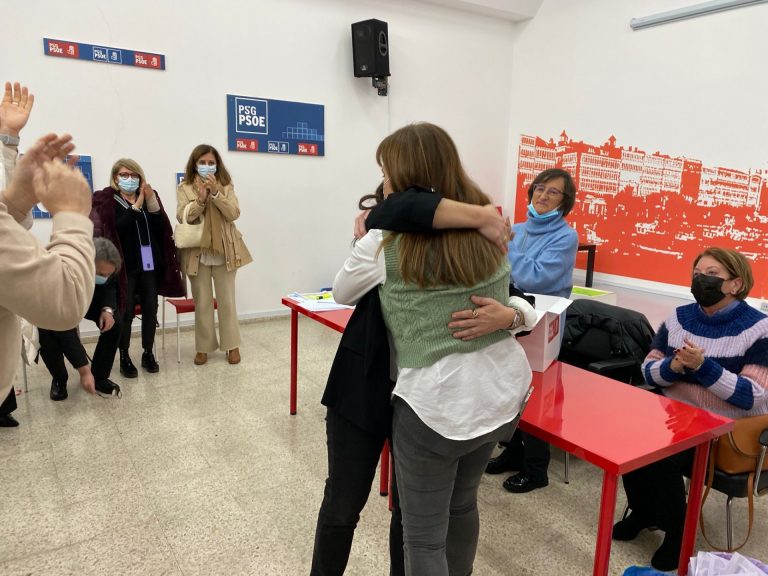 Los socialistas coruñeses eligen a la alcaldesa Inés Rey como secretaria xeral, con un 63% de los votos
