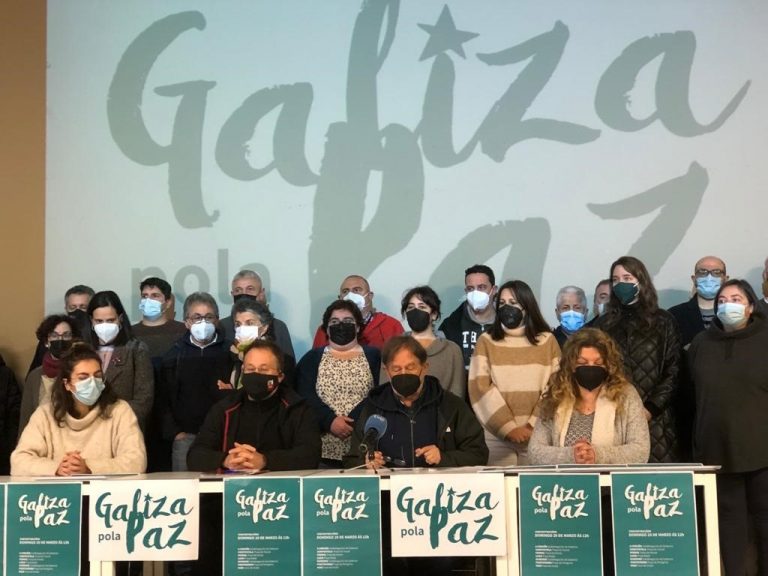 ‘Galiza pola Paz’ convoca el 27 de marzo manifestaciones en las siete ciudades gallegas