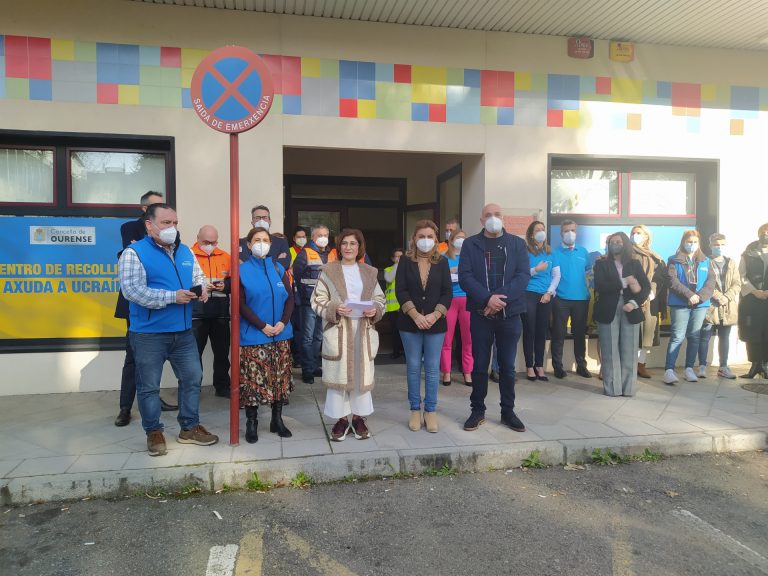 El Ayuntamiento de Ourense centraliza las donaciones en el Centro de Recogida y Ayuda a Ucrania