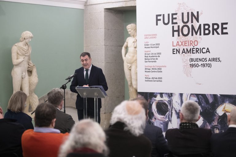 Galicia reivindica a Laxeiro con una muestra que llegará a París, Madrid, Santiago y Lalín