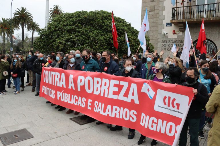 Sindicatos piden amplia movilización el 1 de mayo para exigir «salarios dignos», con actos centrales en Vigo y A Coruña