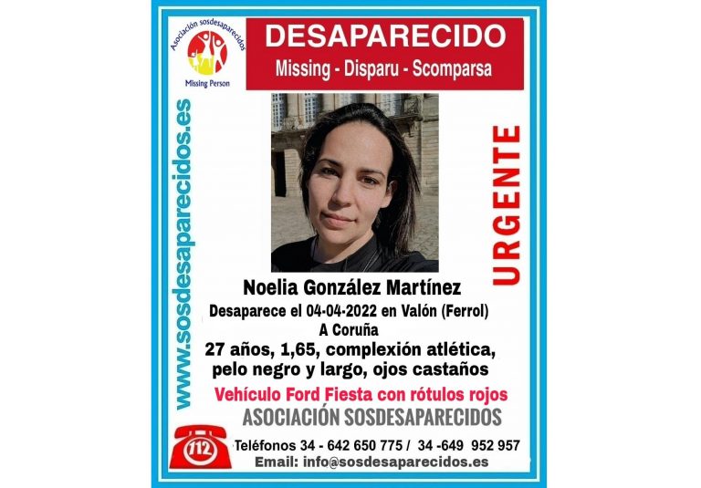 Buscan a una joven de 27 años desaparecida desde este lunes en Ferrol