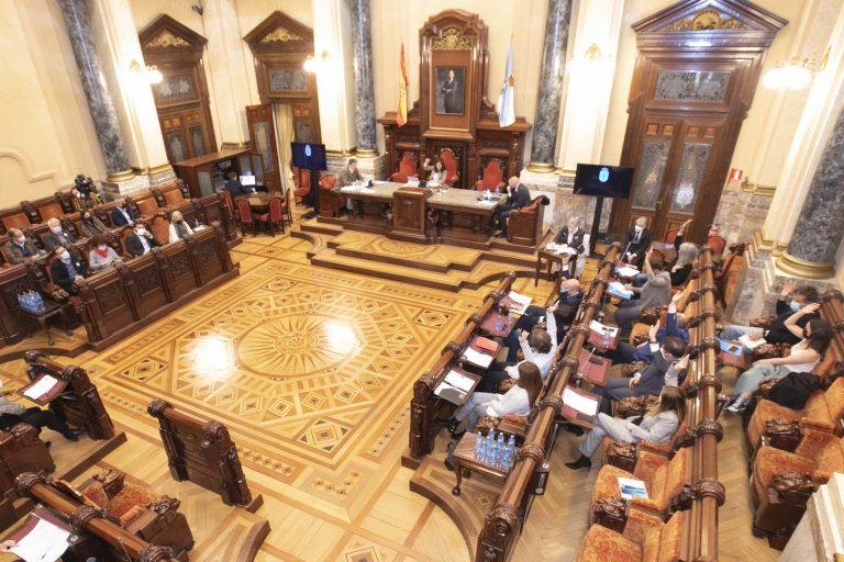 El Ayuntamiento de A Coruña aprueba de forma definitiva su presupuesto para este año, que alcanza los 310 millones