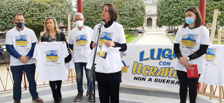 Ayuntamiento y Diputación de Lugo apoyan una campaña solidaria en contra de la guerra