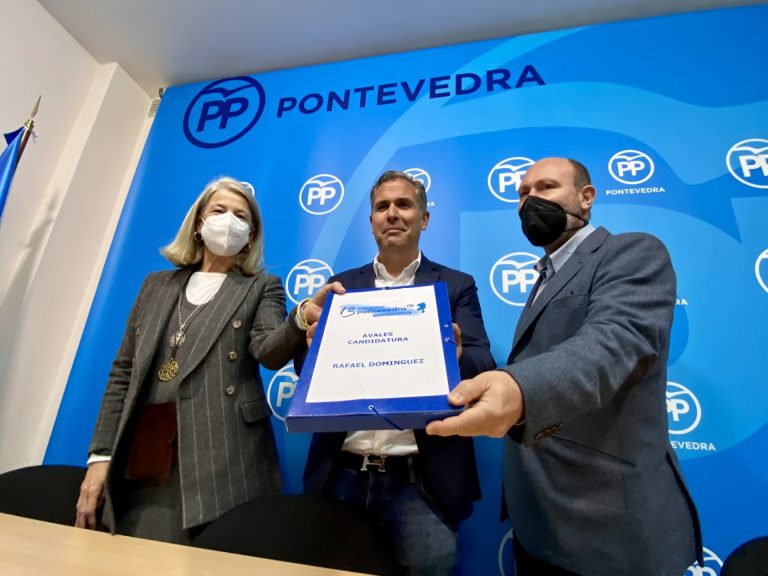 Rafa Domínguez, confirmado como único candidato, revalidará su liderazgo al frente del PP local de Pontevedra