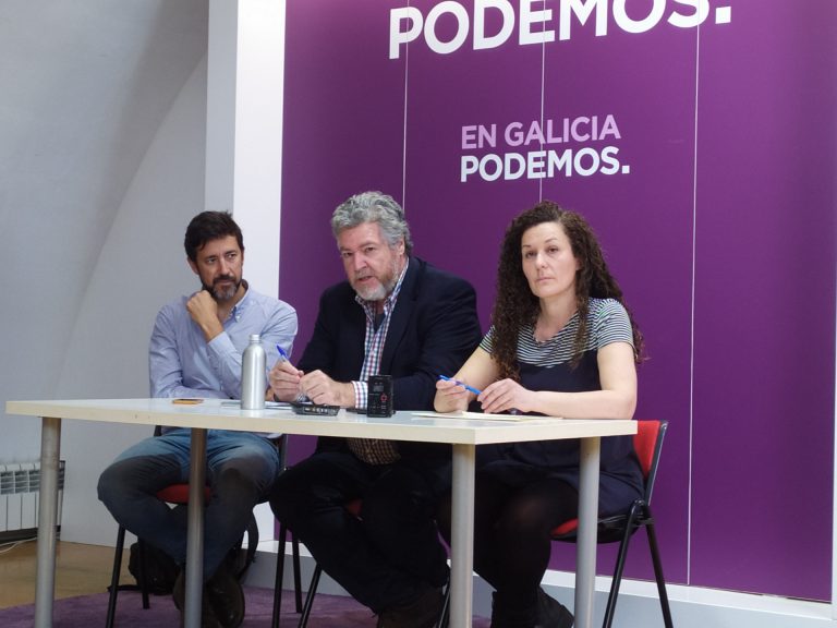 Podemos Galicia ve un «sentimiento de orfandad» en el electorado «progresista» que aspira a cubrir el proyecto de Díaz