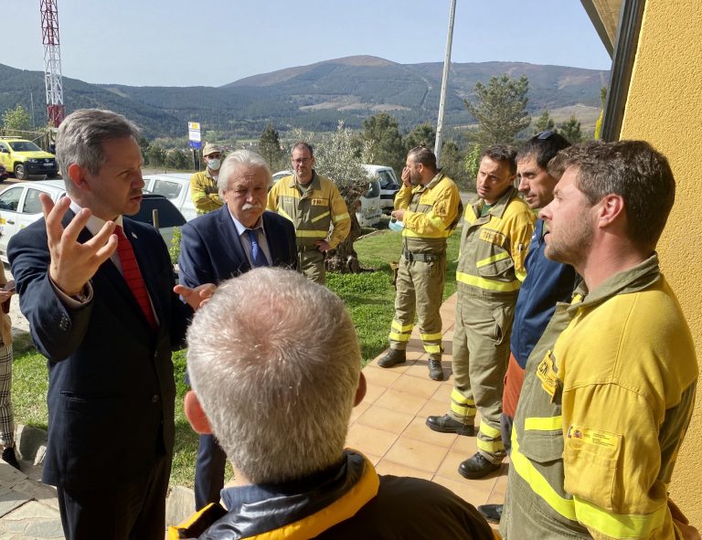 Rural.- El Gobierno invertirá 3,8 millones de euros en una «moderna» base de defensa contra incendios en Laza (Ourense)