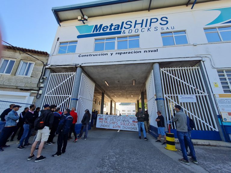 Desconvocada la huelga en el astillero Metalships de Vigo tras alcanzar un acuerdo en el convenio