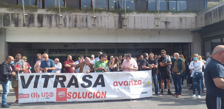 La plantilla de Vitrasa se ve «abocada a la huelga» a la espera de que la Comisión Tripartita intervenga en el conflicto