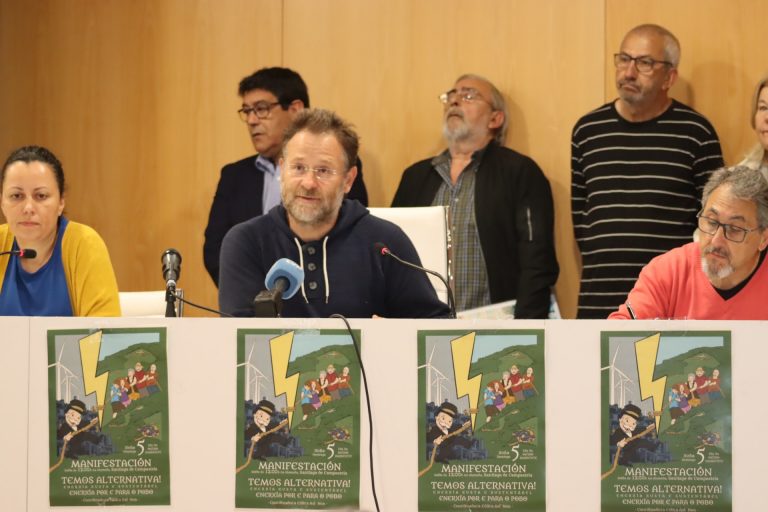 ‘Eólica Así Non’ convoca una «gran movilización social» en Santiago para el domingo 5 de junio