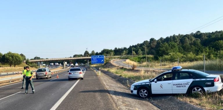 Interceptado a 236 km/h en la autovía AG-31 un conductor que regresaba de presenciar el Rallye de Ourense