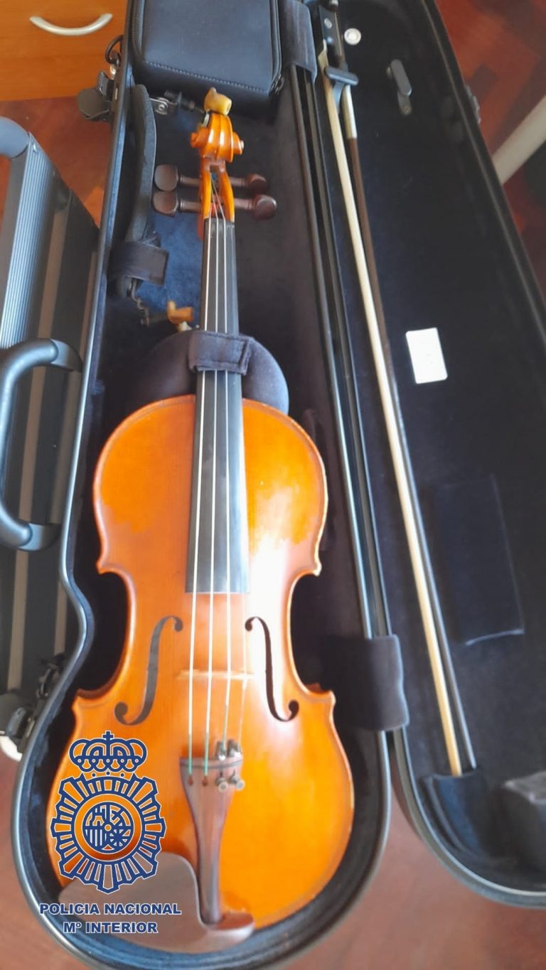 Detenido en Vigo el presunto autor del robo de un violín valorado en 7.000 euros