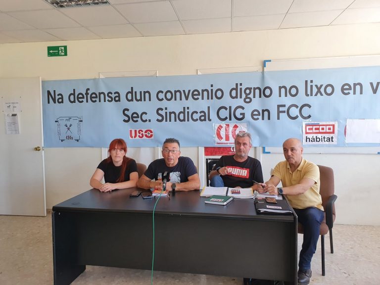 El servicio de recogida de basura y limpieza viaria de Vigo anuncia huelga indefinida desde el 15 de julio
