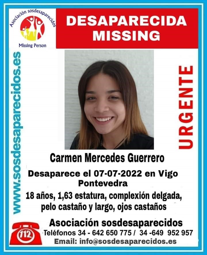 Buscan a una joven de 18 años desaparecida en Vigo este jueves
