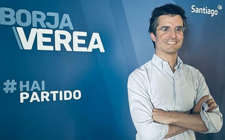 Borja Verea (PP), ratificado como candidato a la alcaldía de Santiago de Compostela