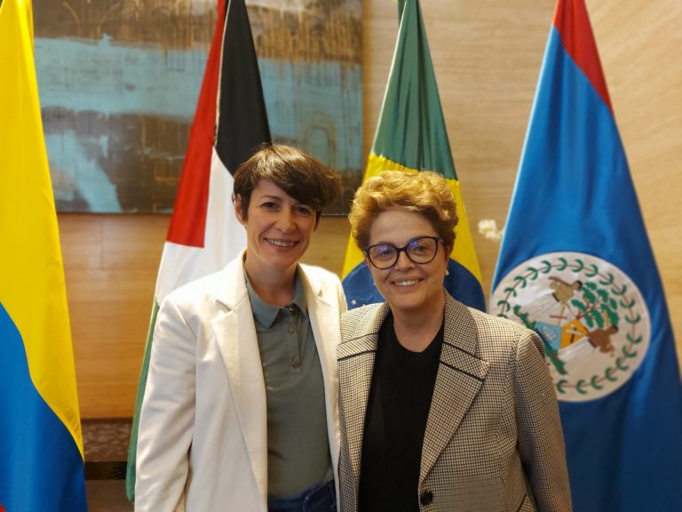 Pontón mantiene en Colombia un encuentro «de gran cordialidad y complicidad personal» con Dilma Rousseff