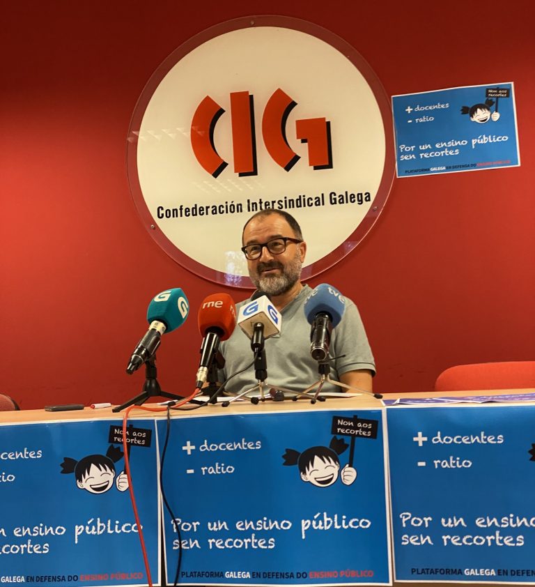 Convocan una protesta por los «recortes» en educación en la víspera al inicio del curso en Galicia