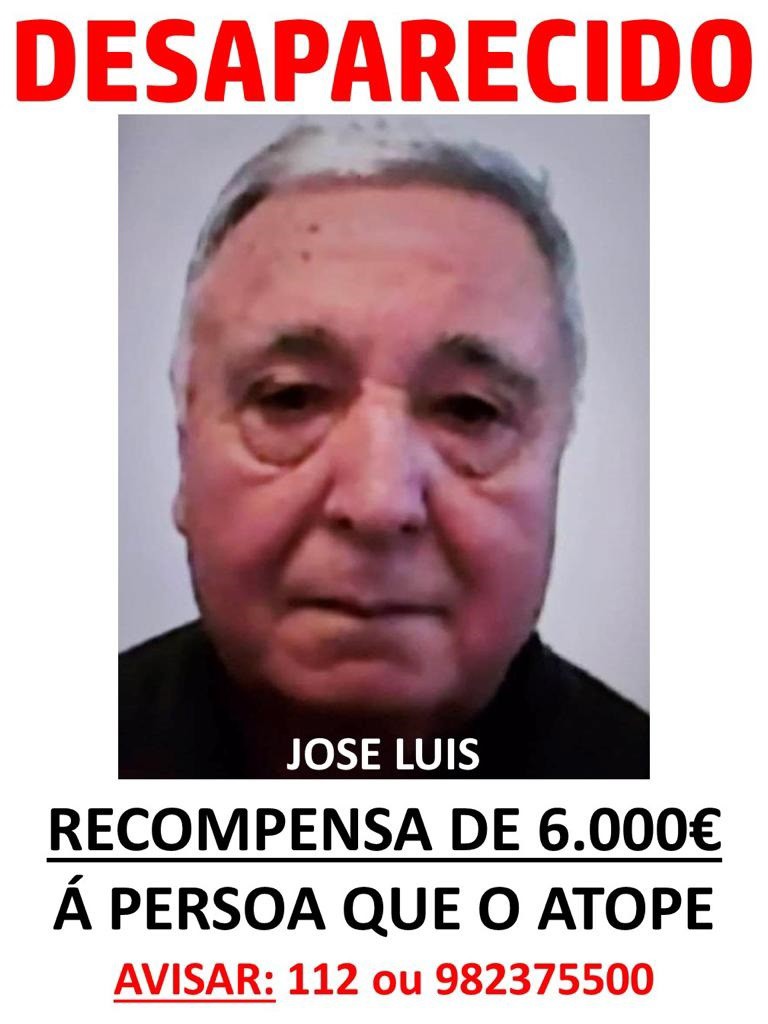 Friol mantiene la recompensa de 6.000 euros para quien encuentre al vecino desaparecido hace mes y medio